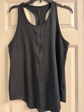 Black Racerback Tank Top - Lightweight Women's Active Tank